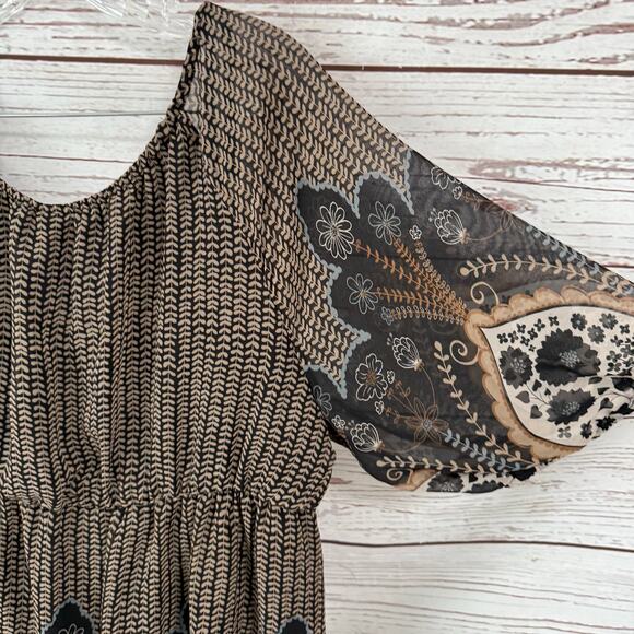 Venezia Women's Paisley Scoop Neck Top Size 18/20. - Picture 13 of 15